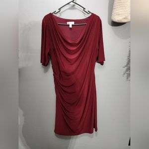Dress Barn - Burgundy Dress, size 16W